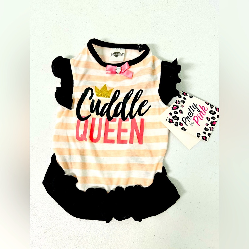 Dog puppy dress Cuddle Queen small size